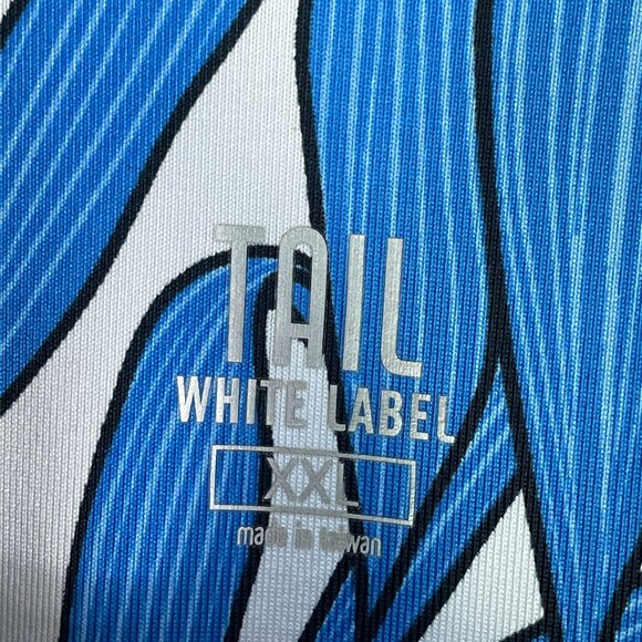 Tail White Label Womens Plus XXL Tropical Quarter Zip Top Short Sleeve UPF 50+ - Picture 3 of 9